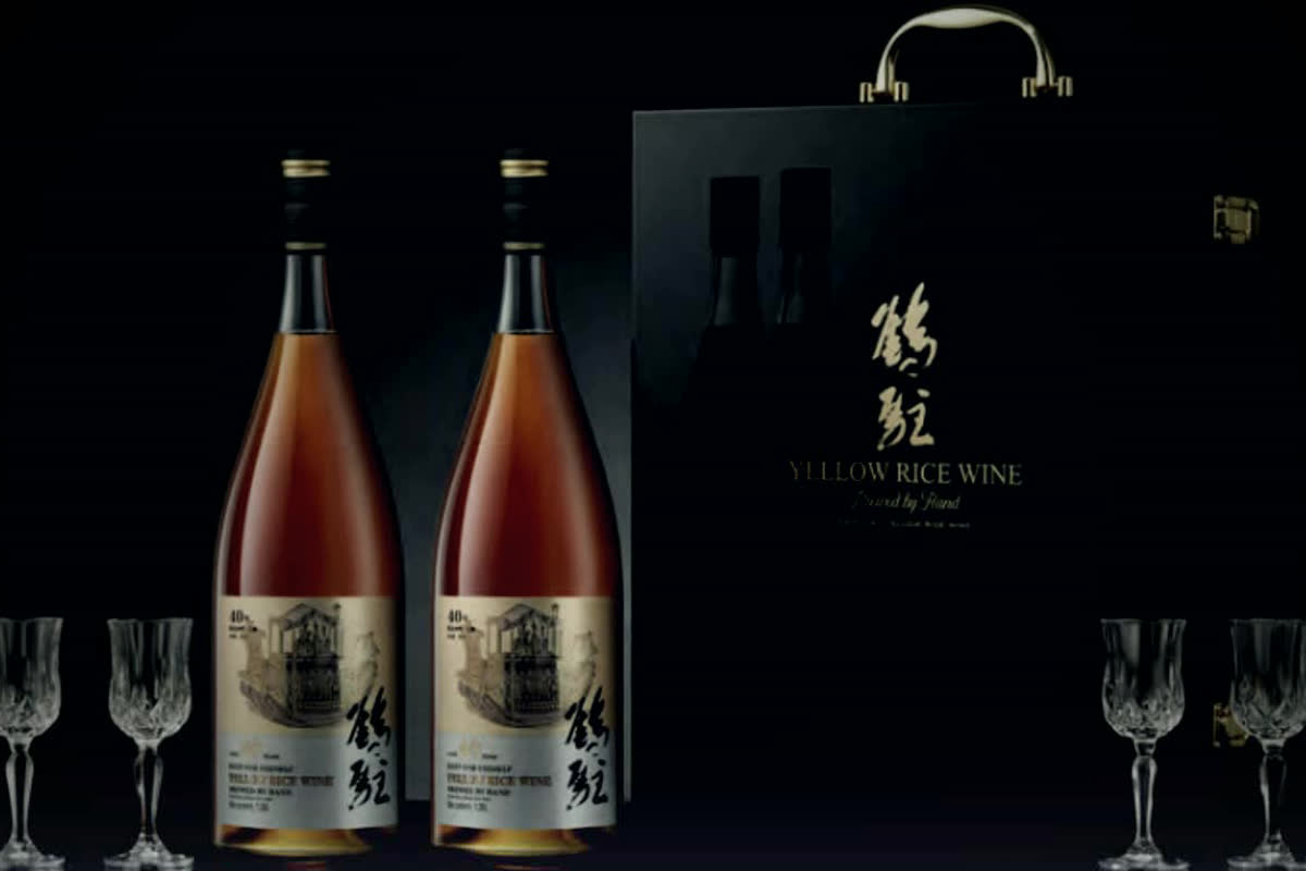 紹興酒「鶴駐」